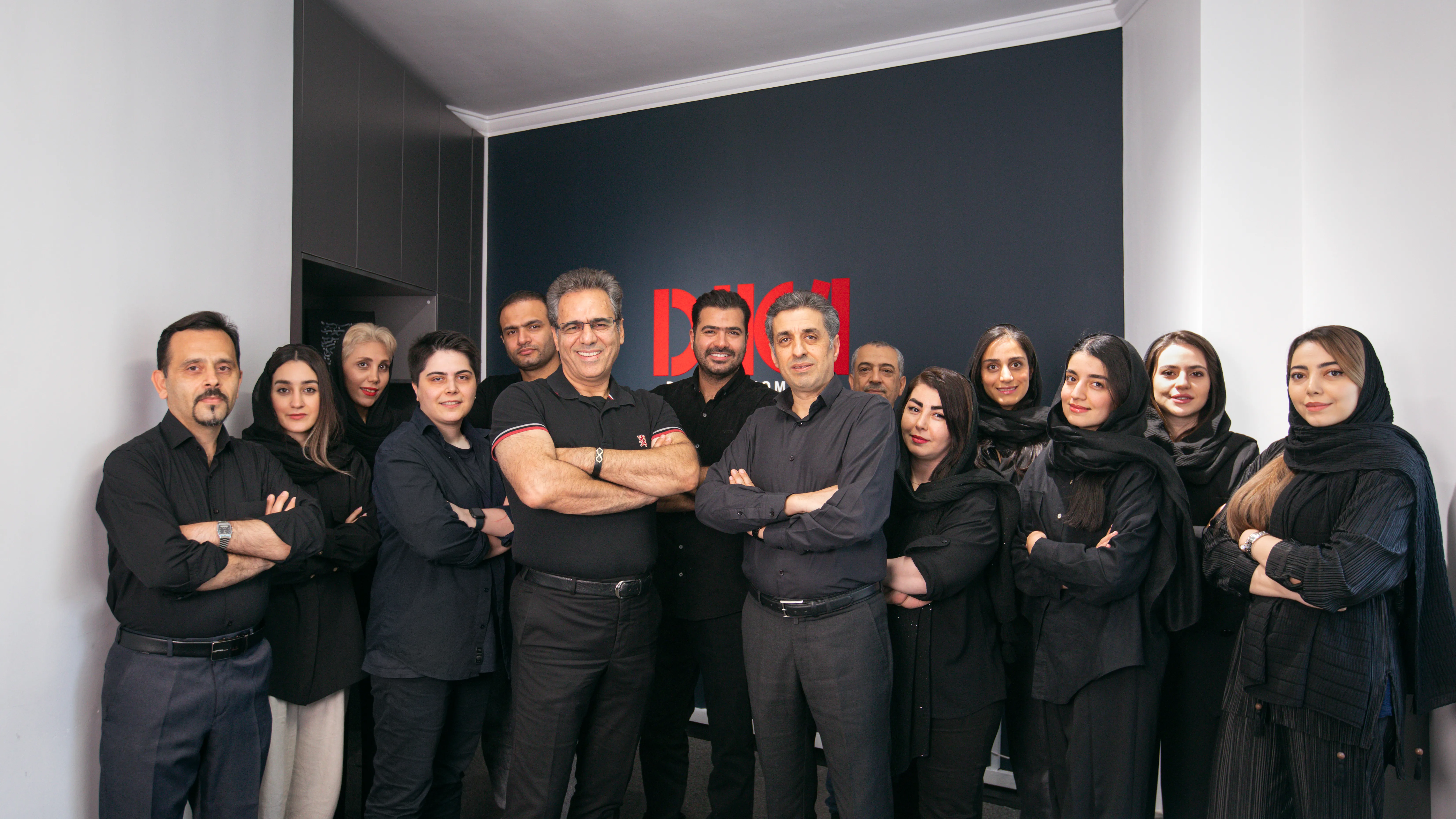 عکس دستهجمعی تیم دیکا آسیا